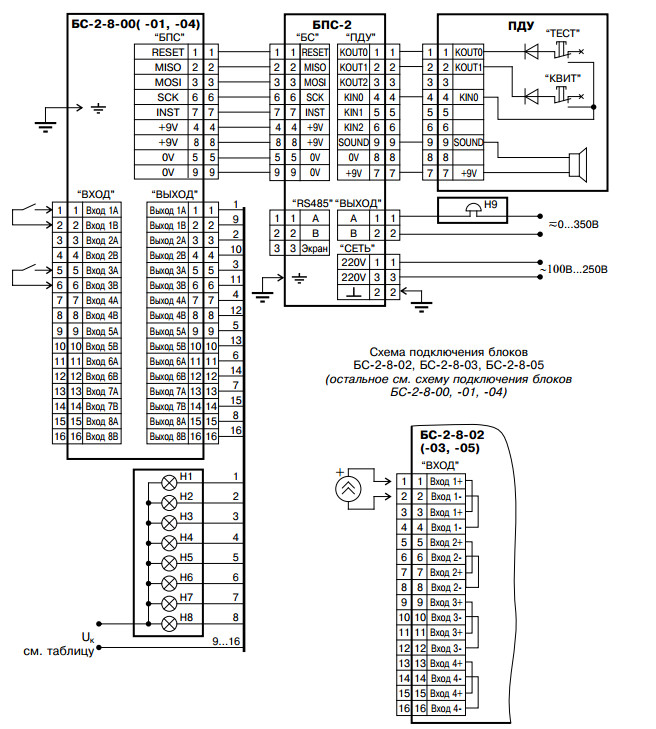 Бпс18 1 2 схема принципиальная