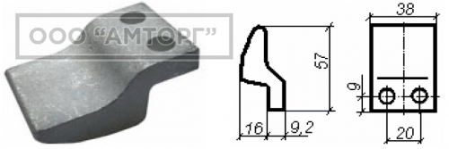 Контакт для контактора КТ 6050, КТ 6053 фото 1